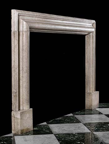ROMANESQUE MARBLE FIREPLACE – MODEL MFP110